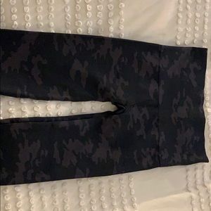 SPANX black/ grey camo legging - full length